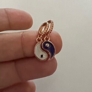 Pandora Splittable Yin & Yang Sparkling Dangle Charm